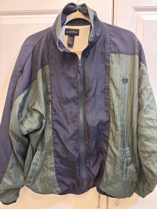 Givenchy Other - Vintage 90’s Givenchy Men's Two-Tone Blue Green Windbreaker Jacket
